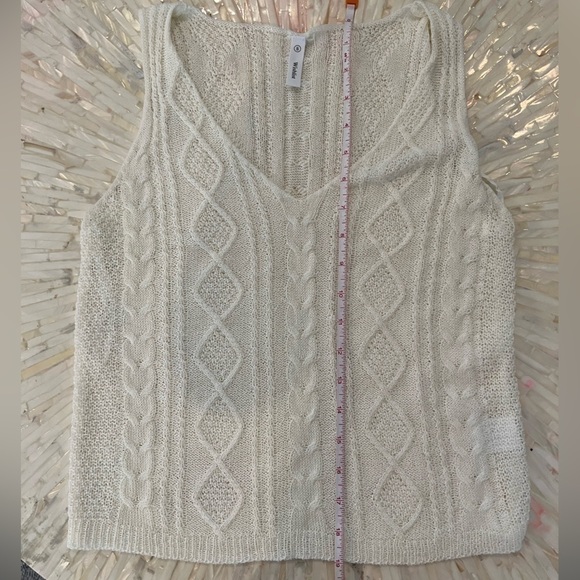 𝅺wishlist Sheer Tank in Ivory - Picture 6 of 7